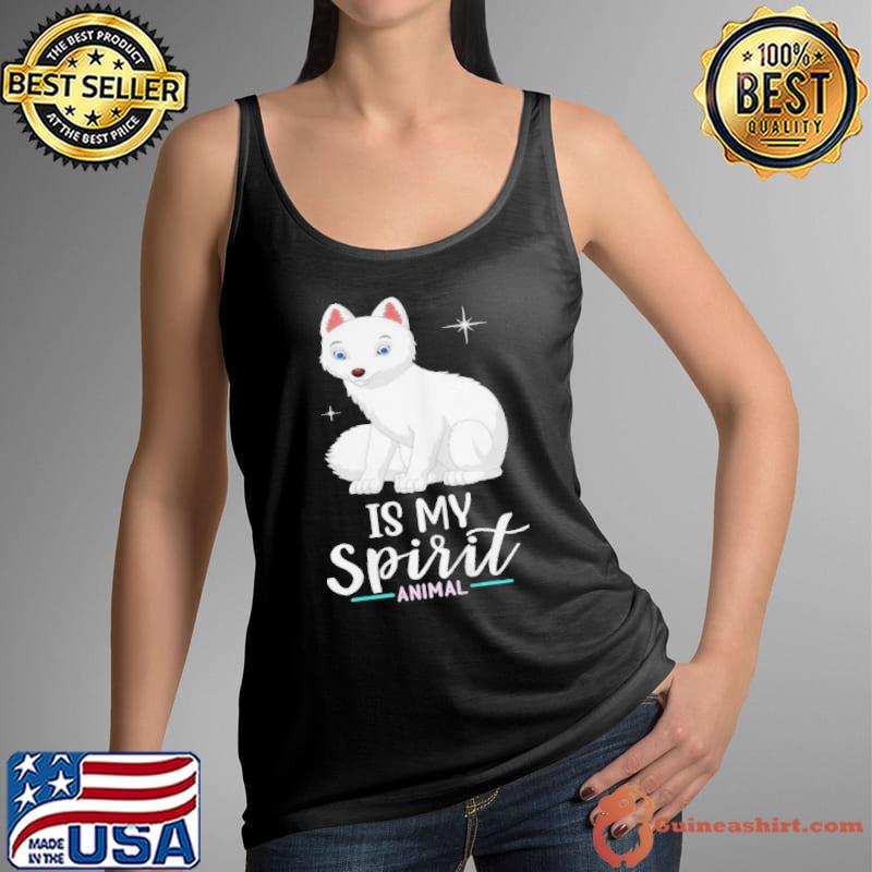 Official Arctic foxes is my spirit animal I children girl fox Tank Top