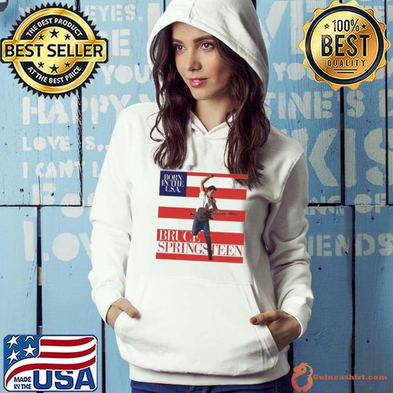 Official Bruce Springsteen Born In The USA Flag Shirt