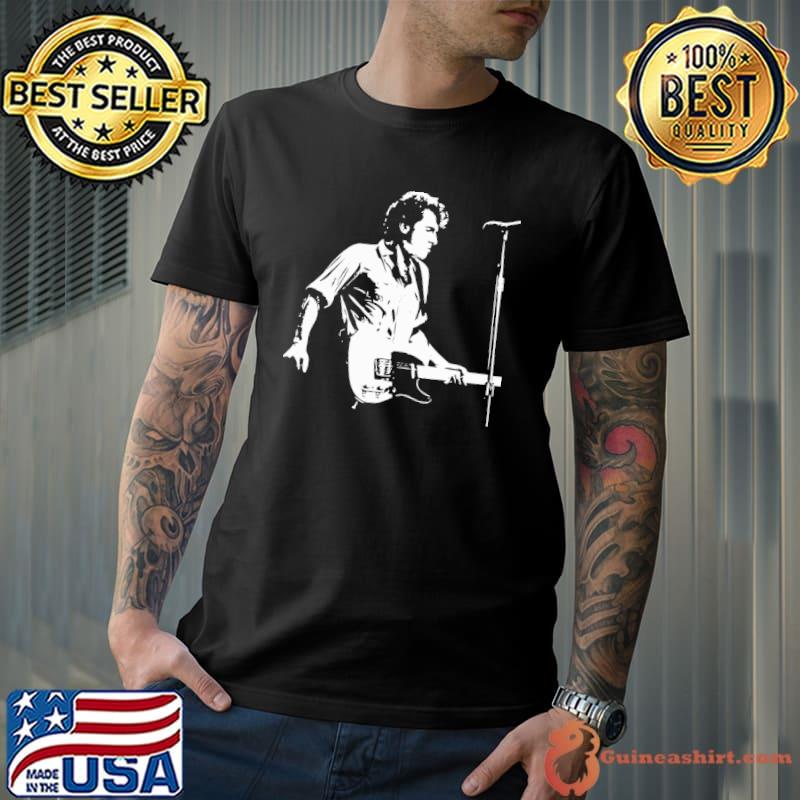 Official Bruce Springsteen The Boss Rock Pop Art Shirt Unisex