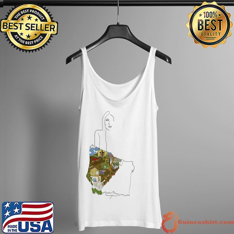 Official Joni Mitchell Art Paint Women Shirt Tank Top