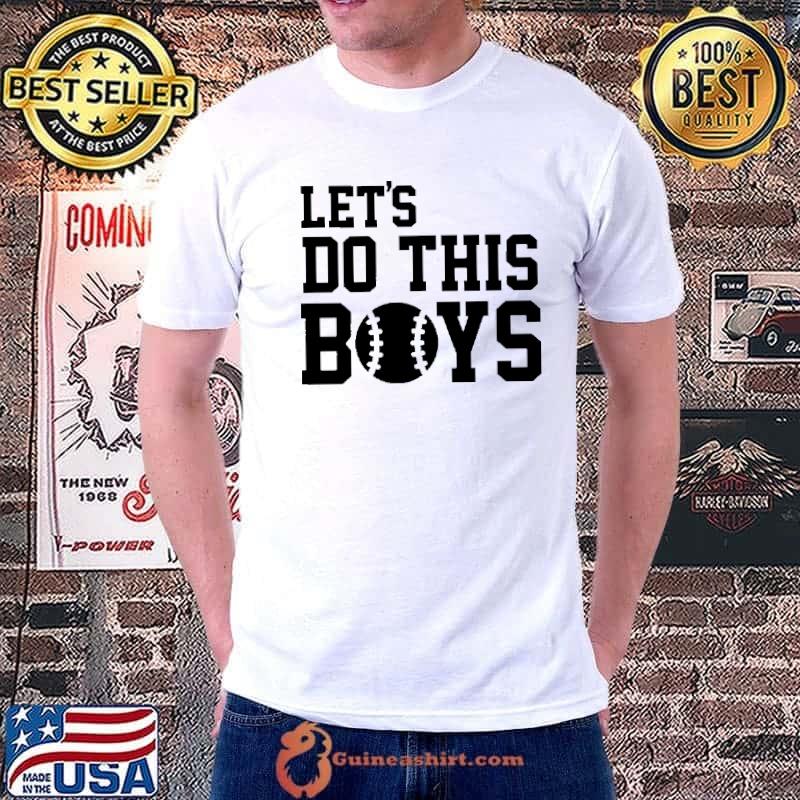 Official Let's Do This Boys Baseball Shirt Unisex