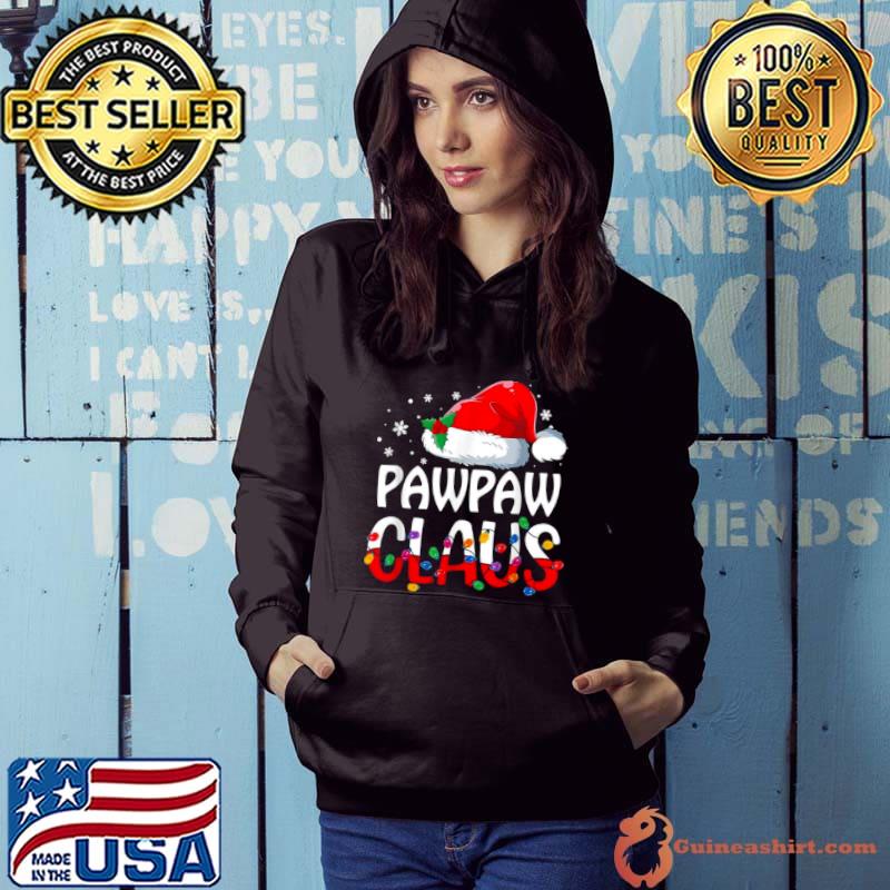 Official Pawpaw Claus Matching Family Christmas Pajamas Xmas Santa Shirt