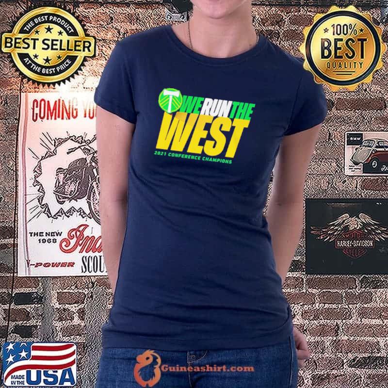 Official Portland timbers 2021 mls western conference champions shirt