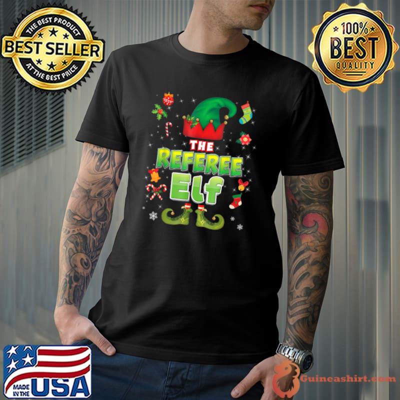 Official Referee Elf Christmas Cute Suit Merry Xmas Costume T Shirt Unisex