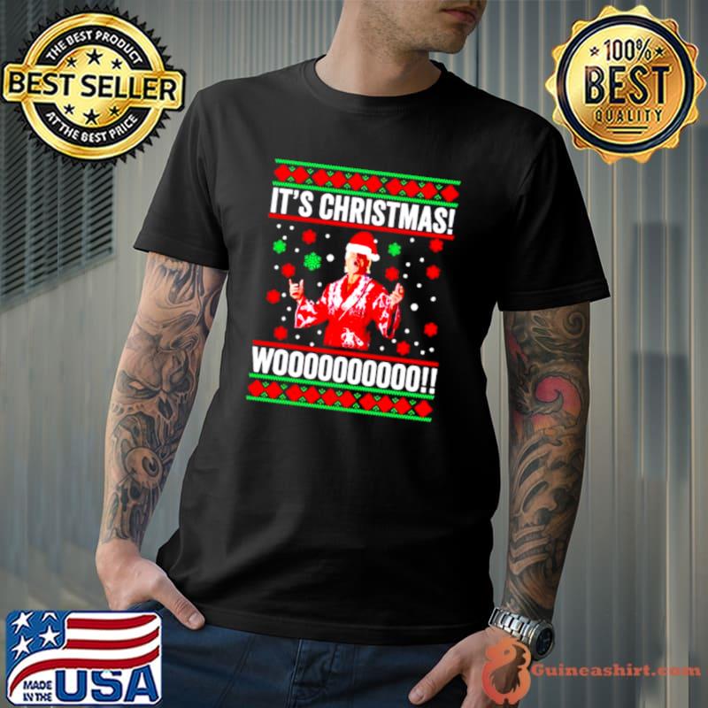 Official Ric Flair it’s Christmas woooooooooo Christmas Unisex