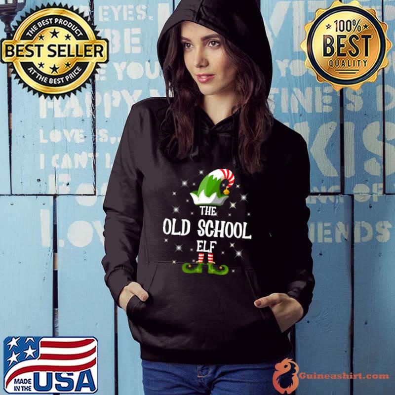 Official The Old School Elf Family Matching Group Christmas Long Sleeve T-Shirt