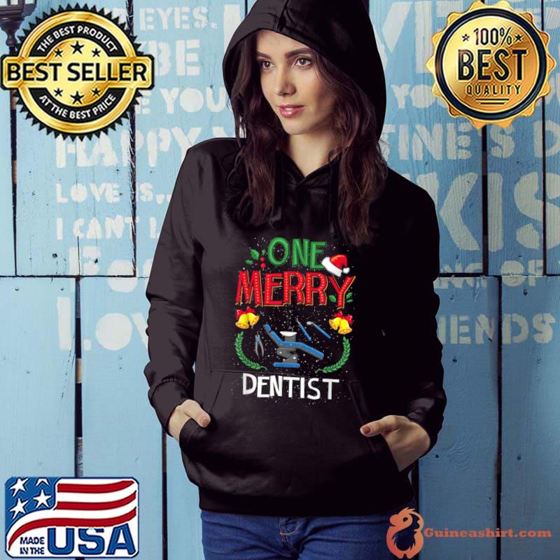 One Merry Dentist Dental Doctor Ugly Christmas Sweater T-Shirt