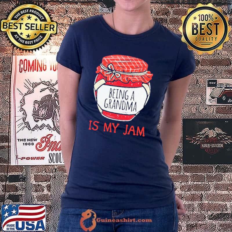 Original beautiful-grandma-being-a-grandma-meme-quote-shirt