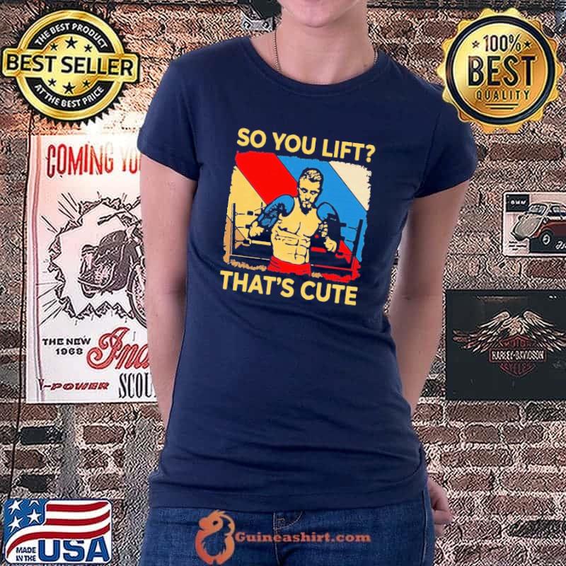 Original Boxing so you lift that's cute vintage shirt