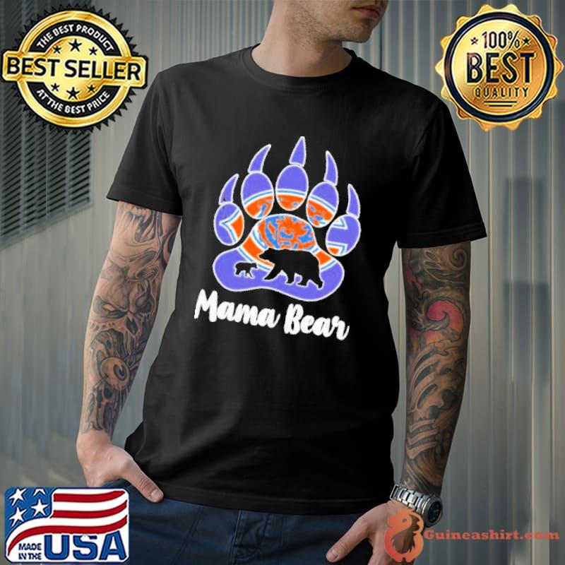 Original Chicago Bears Paw Mama Bear Shirt Unisex