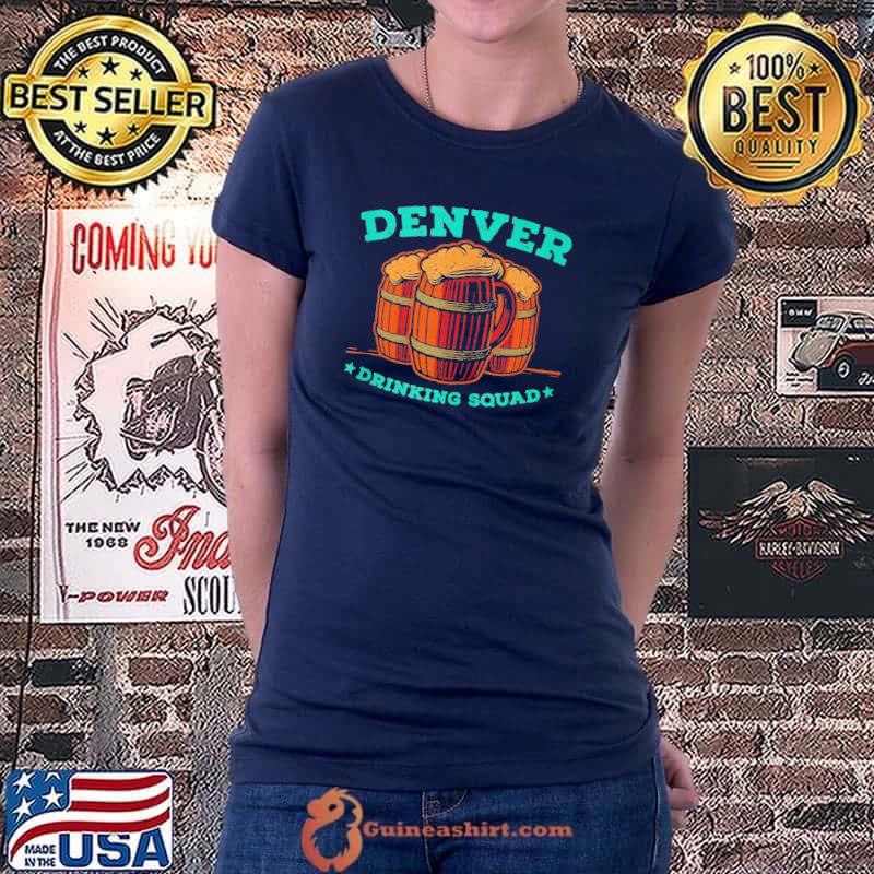 Original Denver drinking squad Colorado homebrewing co brewery shirt