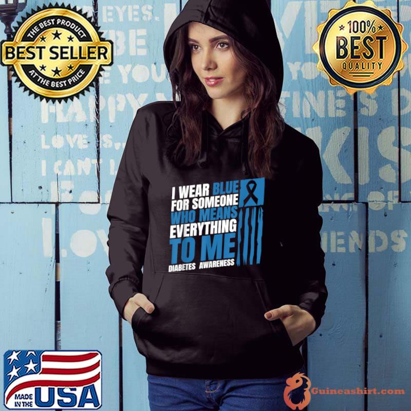 Original Diabetes Awareness Month Messy Bun Mother T1 T2 T-Shirt