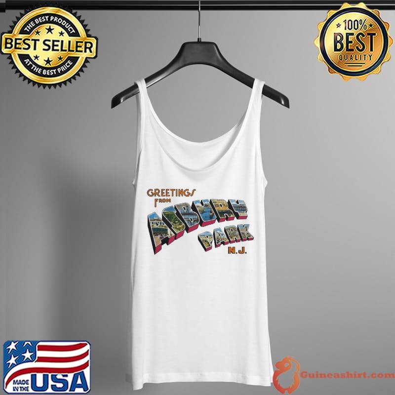 Original Greetings From Asbury Park Shirt Tank Top