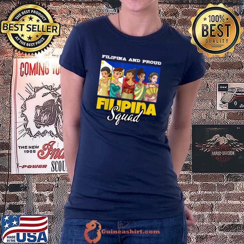 Original Philippines Pinay Filipina Pride Strong Proud Woman Girl T Shirt