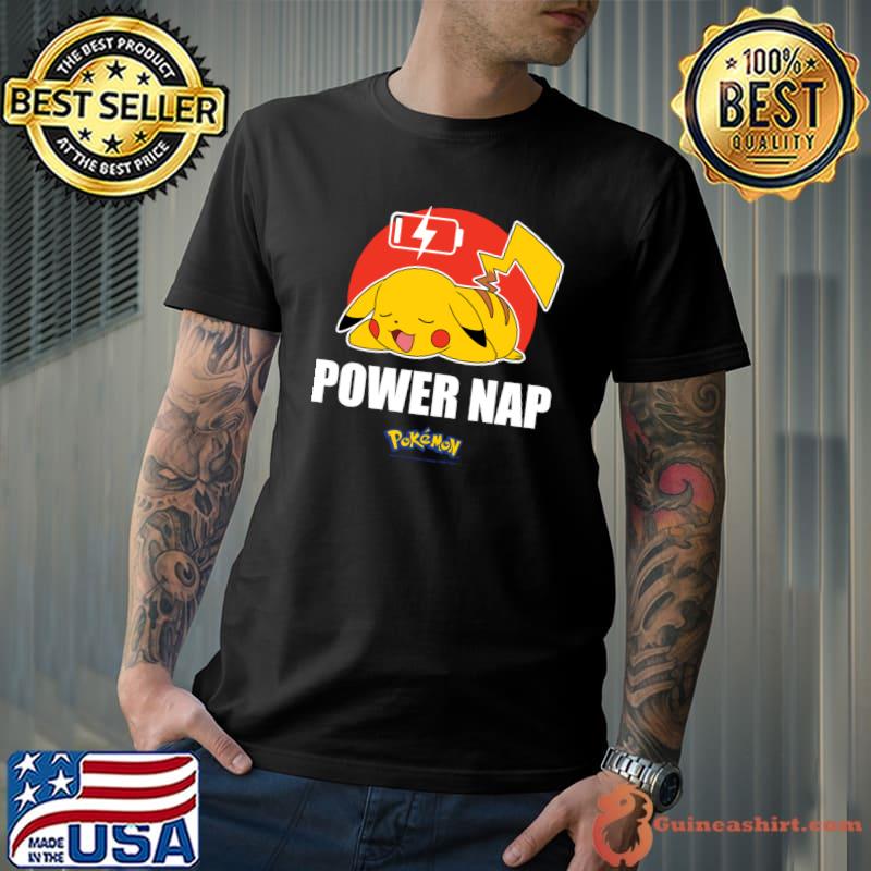 Original Pokémon - Pikachu Power Nap T-Shirt