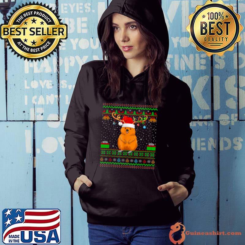 Original Quokka Santa Matching Ugly Quokka Christmas Shirt