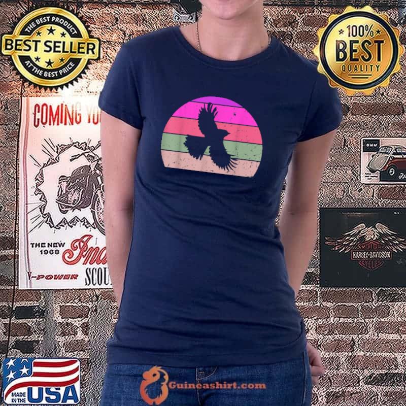 Original Retro Eagle Vintage Eagle Spirit Bird Lover 60s 70s Style T Shirt
