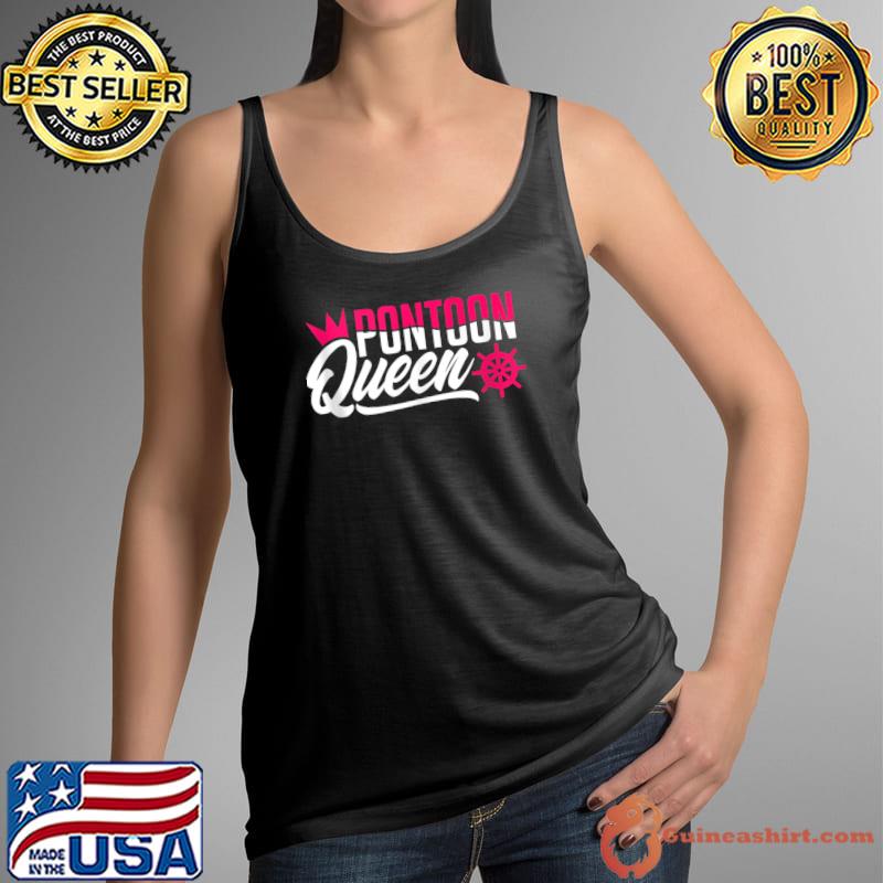 Pontoon Boating Captain T- Tank Top