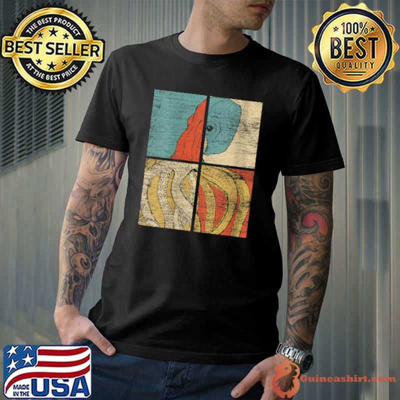 Pop Art Squid Octopus T-shirt