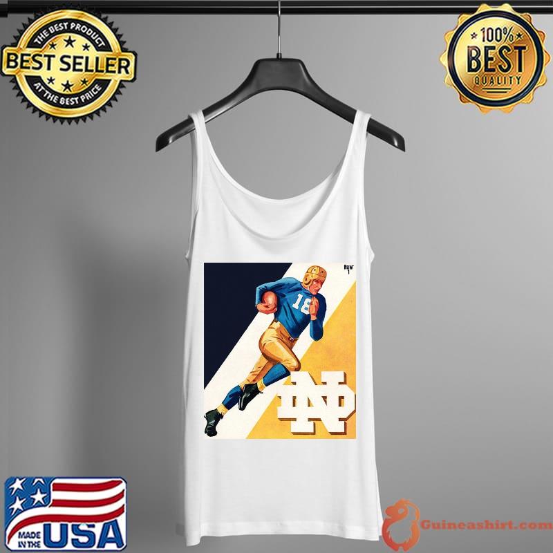 Premium 1942 Notre Dame Football Art Shirt Tank Top