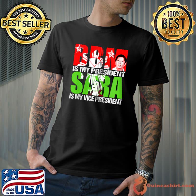 Premium BBM 2022 BongBong Marcos Inday Sara Duterte For President T-shirt