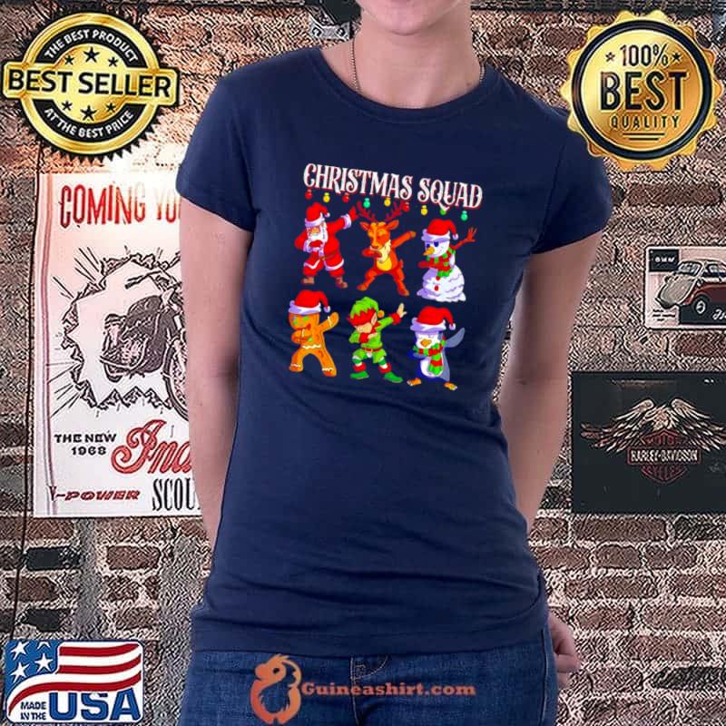 Premium Christmas Dab Santa Friends Ladiestee