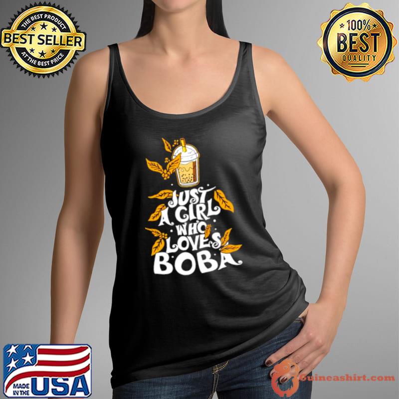 Premium Just a girl who loves boba Tank Top
