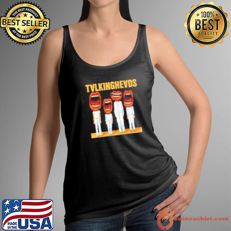 Premium Talking Heads American Logo Unisex T-Shirt Tank Top