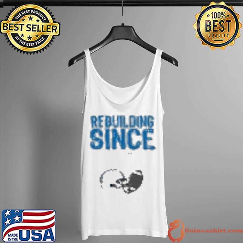 Rebuilding Detroit Football Since 1957 Vintage Shirt Tank Top