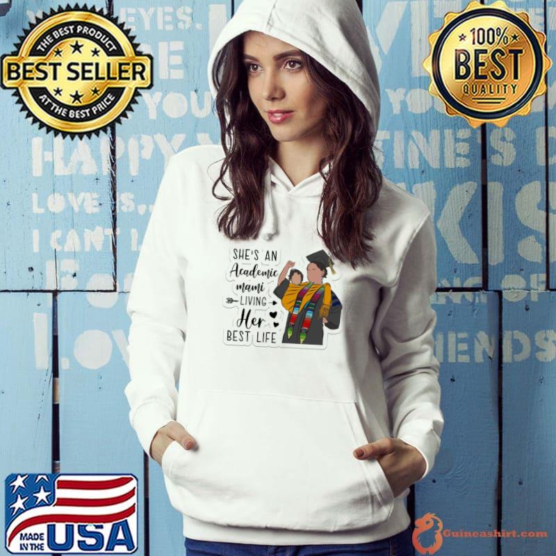 She's An Academic Mami Living Her Best Life Vintage Shirt