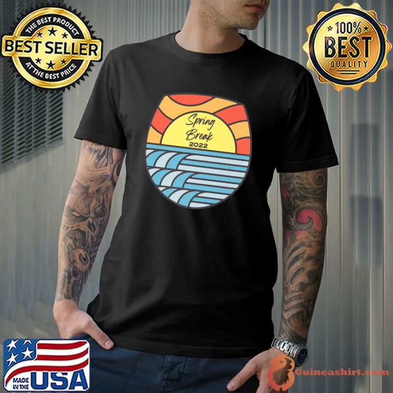 Spring Break 2022 - Beach Week Group Vacation Party Sunset Premium T-Shirt