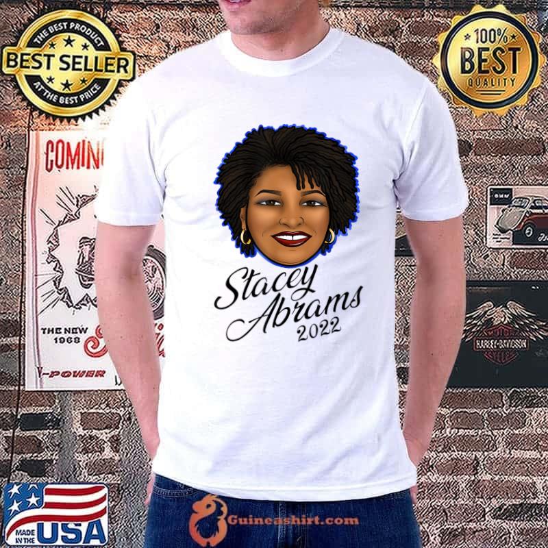 Stacey Abrams For Georgia Governor 2022 Vintage US Flag T-Shirt
