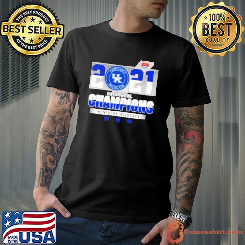 Taxslayer Kentucky Wildcats 2021 Gator Bowl Champions Shirt Unisex