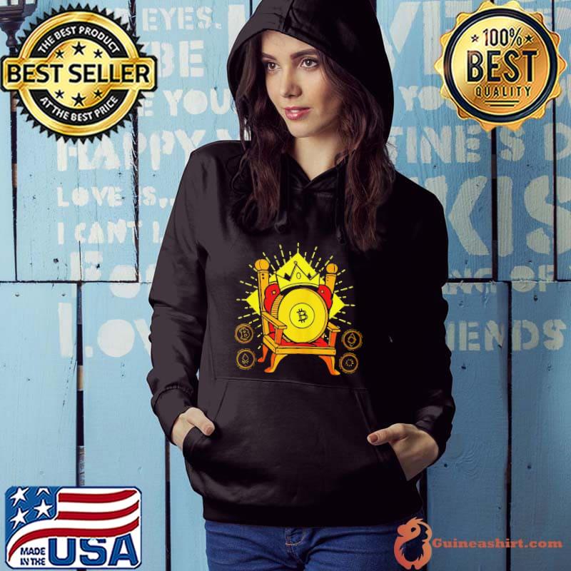 Top Bitcoin cash watercolor Hoodie