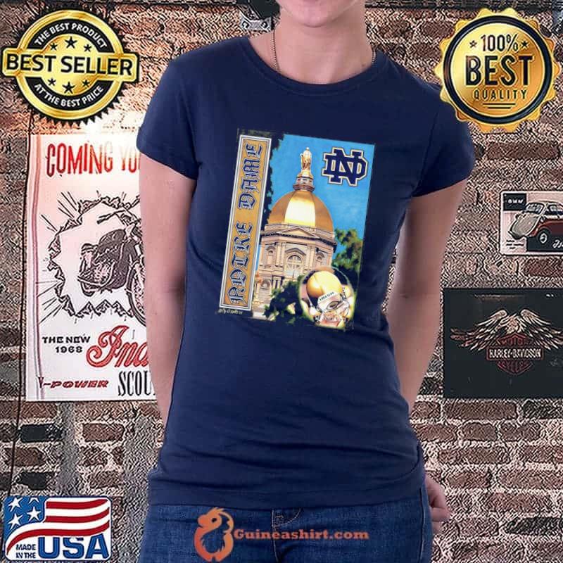 Top Golden Dome Notre Dame Shirt Ladiestee