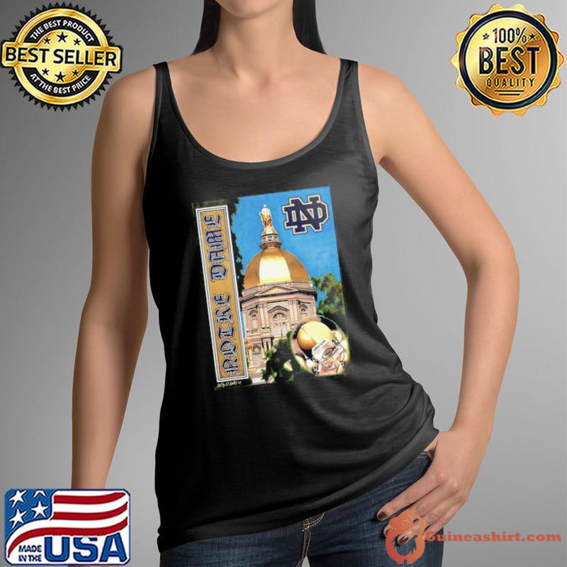 Top Golden Dome Notre Dame Shirt Tank Top