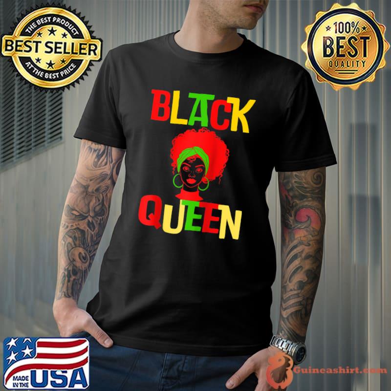 Top Kwanzaa Goddess Black Women Melanin Poppin Queen Fun T-shirt