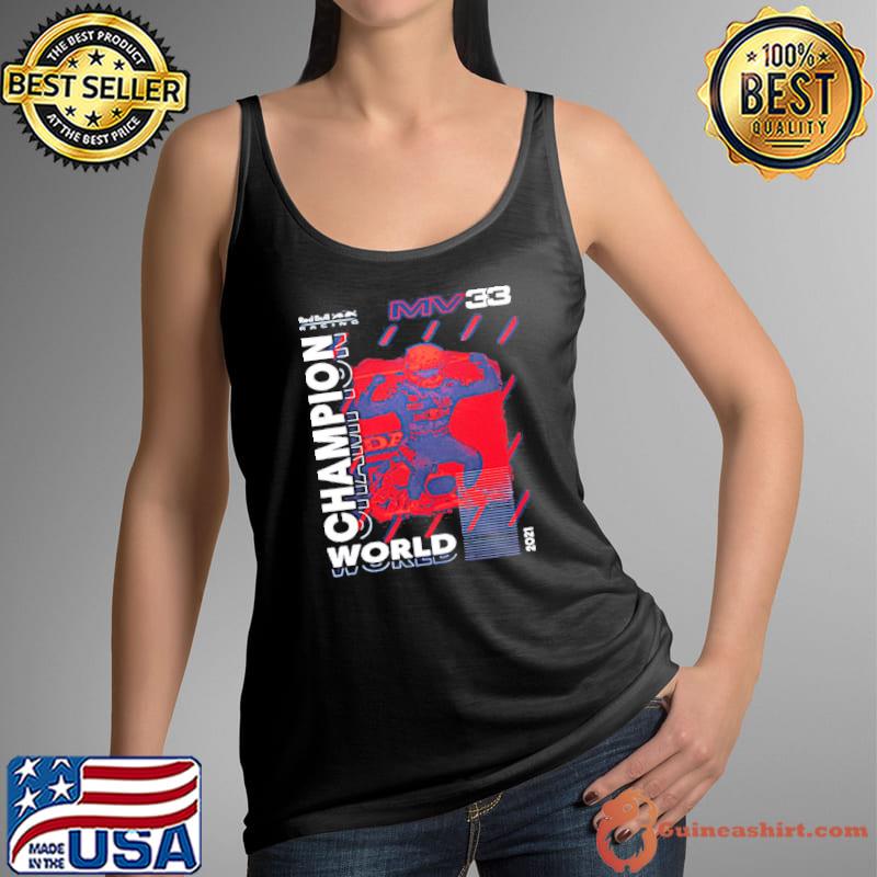 Top Max Verstappen Champion 2021 Unisex T-Shirt Tank Top