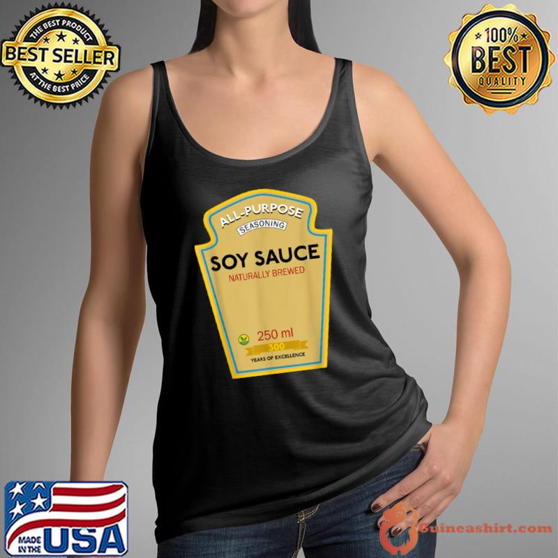 Top Soy Sauce Funny Costume vegan T Shirt Tank Top