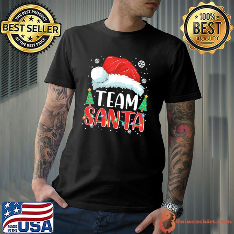 Top Team Santa Christmas Family Matching Pajamas T-Shirt Unisex