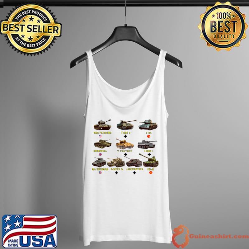 Top Ten Best WW2 Tanks Panzer IV Tiger II T-34 T- Tank Top