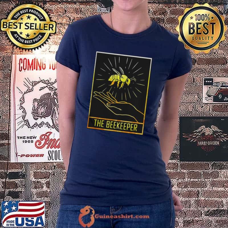 Top The Beekeeper Tarot Card Honey Bee Shirt