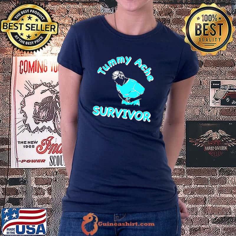 Tummy Ache Survivor Premium T-Shirt Ladiestee