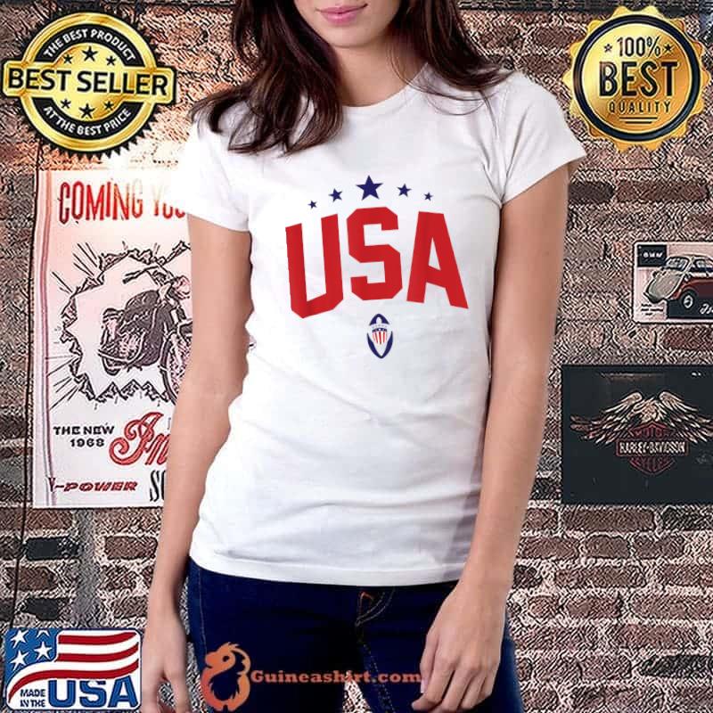 USA Rugby Players Jenny Kronish T-Shirt Ladiestee