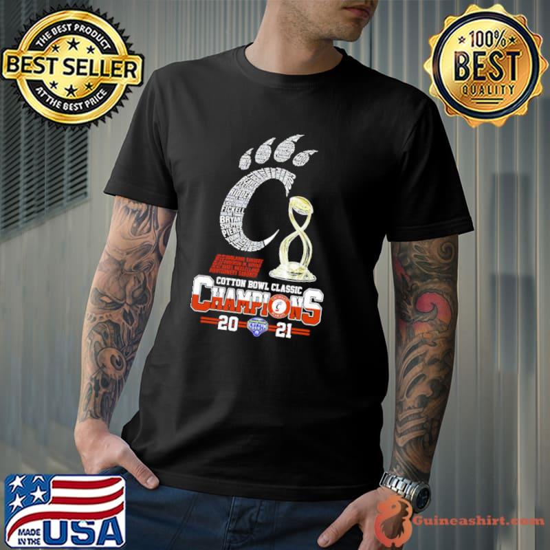 2021 Cincinnati Bearcats Cotton Bowl Champions Unisex T-Shirt Unisex