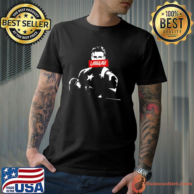 Avengers Captain America Language Marvel Disney Infinity War Unisex T-Shirt