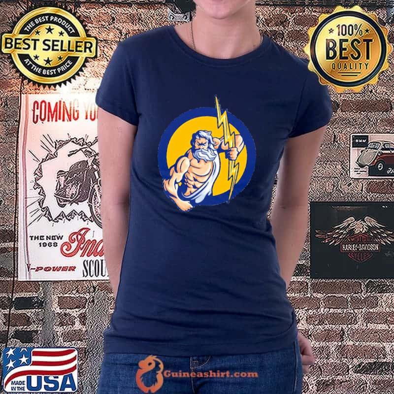 Awesome All Mighty Zeus Lightening Unisex T-Shirt Ladiestee