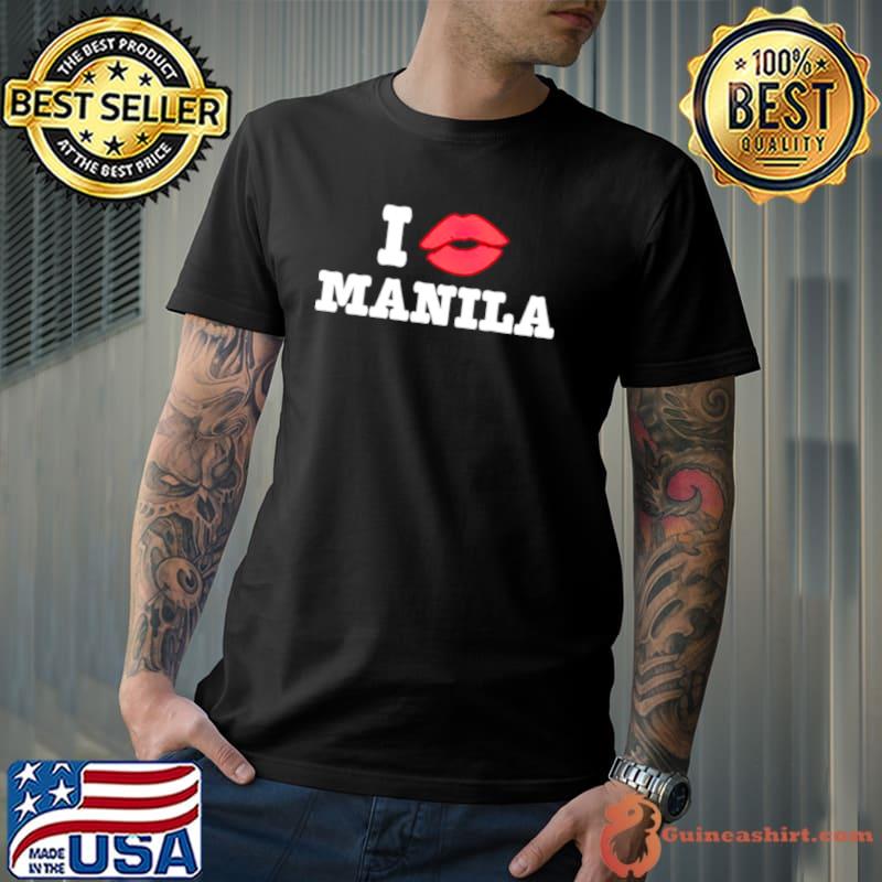 Awesome i kiss manila shirt