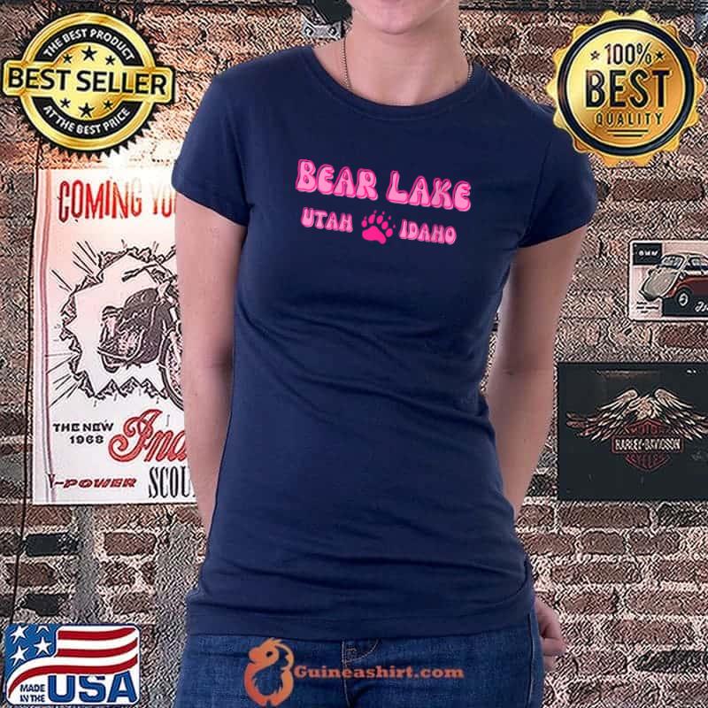 Bear Lake Tee Utah Idaho Camping Boating T- Ladiestee