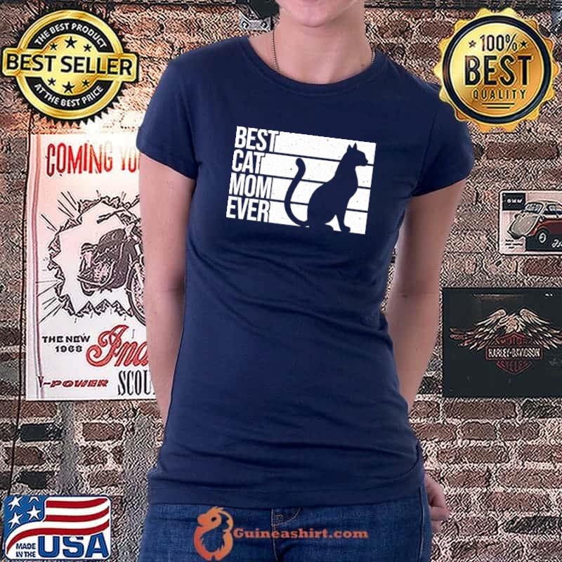 Best Cute Cat Mom Art For Women Girl Cat Pet Animal Kitten Lovers T- Ladiestee